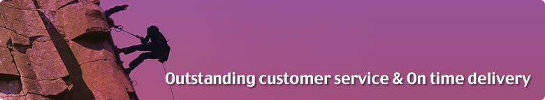 Outstanding customer service & On time delivery
